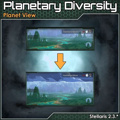 [MOD]ステラリス Bigger Planet View + 36 Building .